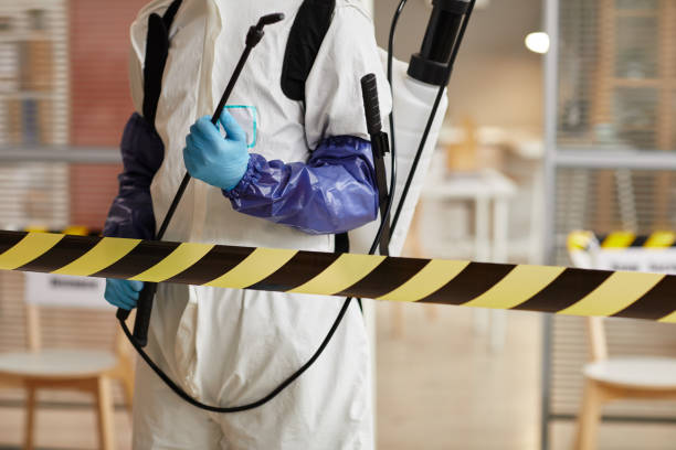 Professional Biohazard Cleanup technician working in Wayland, OH